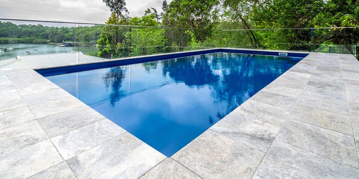 pool tile and coping