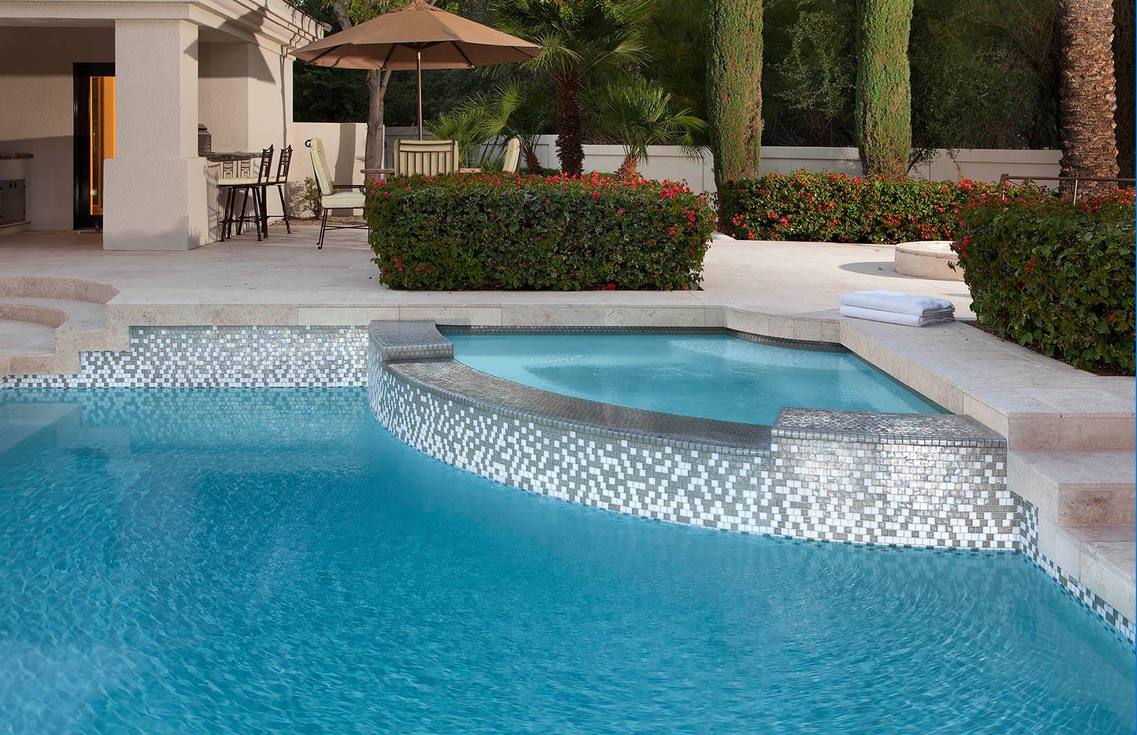 pool tile and coping